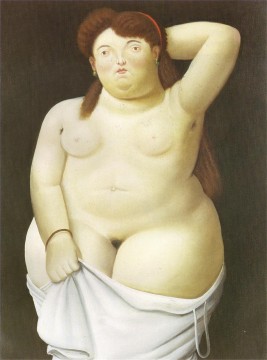 Artworks by 350 Famous Artists Painting - Torso Fernando Botero